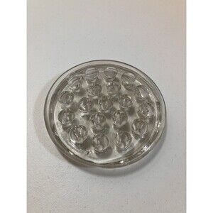 Flower Frog Clear Glass 19 Holes Floral Bouquet Stem Holder Arrangements